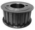 Torquex® 48LH100 Timing Pulley, H-Double Split Taper Bushing Required, 48 Teeth, Ductile Iron