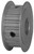 Torquex® 16XL037-3FA6 Timing Pulley, 1/2" Finished Bore, 16 Teeth, Aluminum