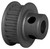 Torquex® 20-3P09-6FA3 Timing Pulley, 1/4" Finished Bore, 20 Teeth, Aluminum