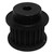 Torquex® 28-8M50-6FS6 Timing Pulley, 1/2" Plain Bore, 28 Teeth, Steel