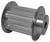 Torquex® 36T5/26-2 Timing Pulley, 6MM Plain Bore, 26 Teeth, Aluminum