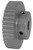 Torquex® 72MP025M6A6 Timing Pulley, 6MM Finished Bore, 72 Teeth, Aluminum