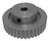Torquex® 72XL037-6WA6 Timing Pulley, 1/2" Finished Bore, 72 Teeth, Aluminum