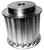 Torquex® 66AT10/36-2 Timing Pulley, 16MM Plain Bore, 36 Teeth, Aluminum