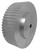 Torquex® 21T5/60-0 Timing Pulley, 8MM Plain Bore, 60 Teeth, Aluminum