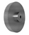 Torquex® 56-5P15-6A5 Timing Pulley, 3/8" Finished Bore, 56 Teeth, Aluminum