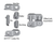 Torquex® ANSI A2050 Standard Duty Offset Link A2050-1-OSL