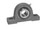 UCP211-35 IPTCI 2-Bolt Pillow Block Bearing Assembly, 2-3/16" Shaft