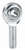 GMR10T, QA1 Stainless Steel Right Hand Rod End, 0.625" Shaft, 5/8-18 UNF-3A Male Thread