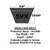 5VX540 D&D Powerdrive Dura-Extreme Wedge Cogged V-Belt, 5/8" Top Width X 54" Outside Length