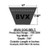 8VX1700 D&D Powerdrive Dura-Extreme Wedge Cogged V-Belt, 1" Top Width X 170" Outside Length