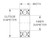 W306PP Single Row Ball Bearing, 30MM Bore, (2) Rubber Seals