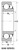 8605 Single Row Ball Bearing, 25MM Bore, (1) Rubber Seal