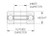 905, 3-Piece Grooved Race Thrust Ball Bearing