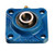 UCFX10-50MM Direct Fit for UCFX10D1 4-Bolt Flange Bearing, 50MM Shaft