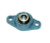 SAFL202-10 Direct Fit for FHFT202-10G 2-Bolt Flange Bearing, 5/8" Shaft