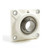UCFPL207-23SS Direct Fit for SSUCF207-23-PBT 4-Bolt Flange Bearing, 1-7/16" Shaft