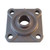 SAF207-23 TTN 4-Bolt Flanged Bearing, 1-7/16" Shaft