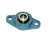 SAFL204-12 Direct Fit for 131737 2-Bolt Flange Bearing, 3/4" Shaft