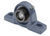 HCPK209-27 Direct Fit for VPLE227 2-Bolt Pillow Block Bearing, 1-11/16" Shaft