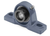 HCPK206-20 Direct Fit for NAPK20620 2-Bolt Pillow Block Bearing, 1-1/4" Shaft