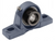 SAP208-24 TTN 2-Bolt Pillow Block Bearing, 1-1/2" Shaft
