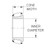 33895 Tritan Tapered Roller Bearing Single Cone