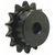 35B19H X 1/2 MPB Tritan 1/2" Reboreable Roller Chain Sprocket for ANSI 35 Chain, 19 Teeth