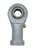 IKO PHSA16L Right-Hand Female Thread Rod End, 16MM Bore, Maintenance Free
