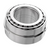 NKE 31307-DF Tapered Roller Bearing Matched Double-Single Cup-Cone Set