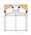 Timken 496AS-90133 Tapered Roller Bearing Matched Double-Single Cup-Cone Set