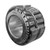 Timken NA596SW-90124 Tapered Roller Bearing Double Cup-Non-Adjustable Cone Set