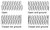M100100 Alloy Wire Medium Duty Die Spring, 1" Diameter X 1" Free Length