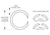Smalley XAH-575 Internal Heavy Duty Snap Ring