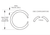 Smalley XDH-231-S02 Internal Heavy Duty Snap Ring