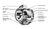 Falk 1040G20 Half Flex Gear Coupling, Exposed Bolts