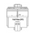 Ameridrives F202 Full Rigid Gear Coupling, Exposed Bolts