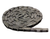 PTI 81XH Double Pitch Heavy Duty Carbon Steel ANSI, Roller Chain, 66.27 MM Pitch, Riveted Pins, 1 Strand, 10 FT/Box