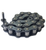 PTI 03B-1 Single Pitch Standard Duty Carbon Steel ISO, Roller Chain, 5 MM Pitch, Riveted Pins, 1 Strand, 10 FT/Box