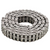 PTI 16B-2SS Single Pitch Standard Duty Stainless Steel ISO, Roller Chain, 25.4 MM Pitch, Riveted Pins, 2 Strand, 10 FT/Box