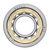 NU208 Cylindrical Roller Bearing, 40MM ID, 80MM OD (Seal), 18MM Wide