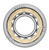 NU5206 Cylindrical Roller Bearing, 30MM ID, 62MM OD (Seal), 23.81MM Wide