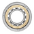 NU5206EMC3 Cylindrical Roller Bearing, Brass Cage, C3 Clearance, 30MM ID, 62MM OD (Seal), 23.81MM Wide