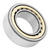 QJZ NU5212 Cylindrical Roller Bearing, 60MM ID, 110MM OD (Seal), 36.51MM Wide