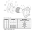 AGMA Size 1120T Vertical Split Seal Kit