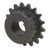 80B23 X 1-15/16 G&G-NOVA Steel Roller Chain Sprocket for ANSI 80 Chain, 1-15/16" Fixed Bore