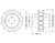 G&G 4016X5/8 Chain Coupling Sprocket for ANSI 40 Chain, 5/8" Fixed Bore