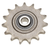 5015EX1/2 G&G-USA Steel Idler Sprocket for ANSI 50 Chain, 1/2" Ball Bearing Bore
