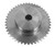 25B9 Torquex® Steel Roller Chain Sprocket for ANSI 25 Chain, 1/4" Reboreable