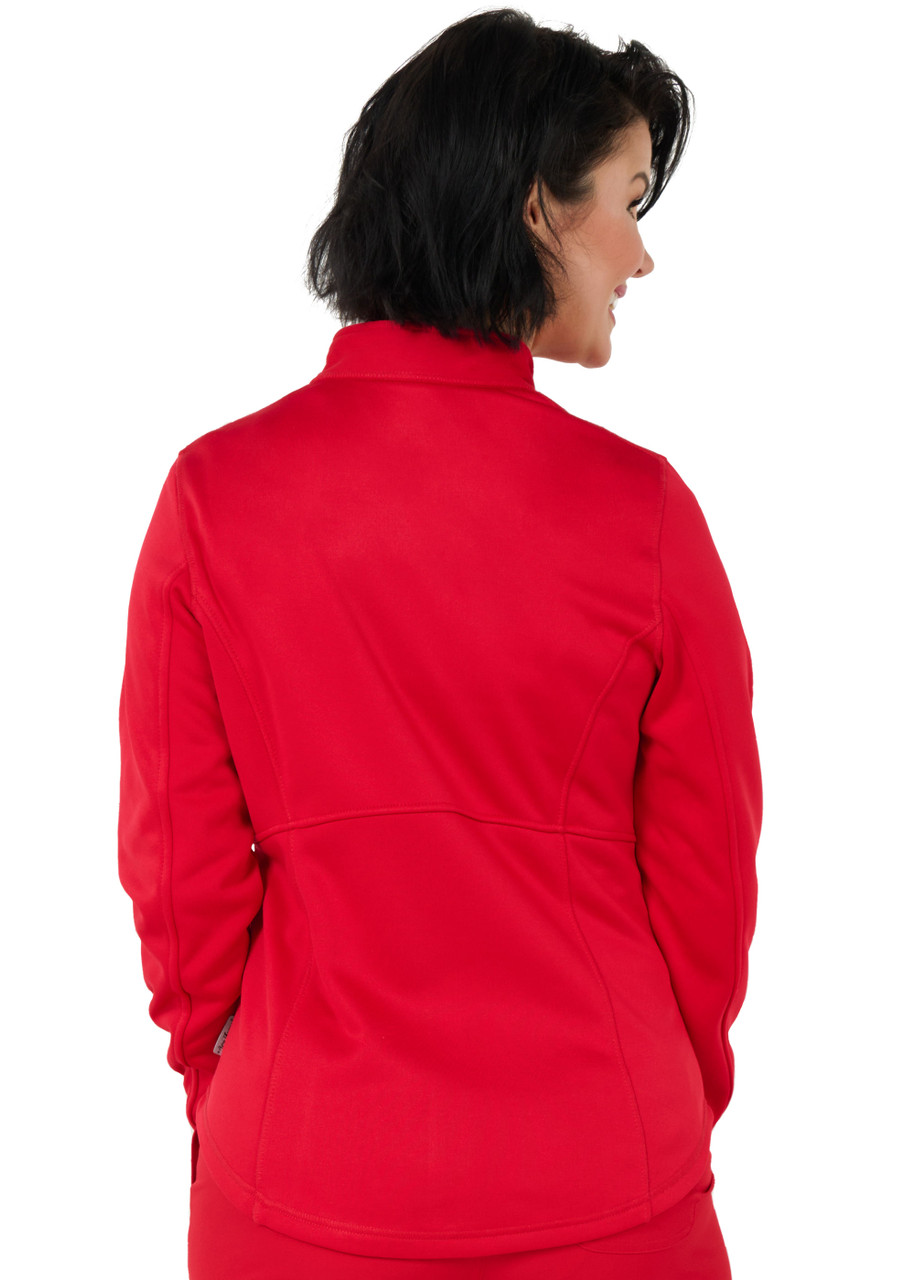 Blaze by Maevn Women's Warm-up Bonded Fleece Jacket - Scrubs Direct